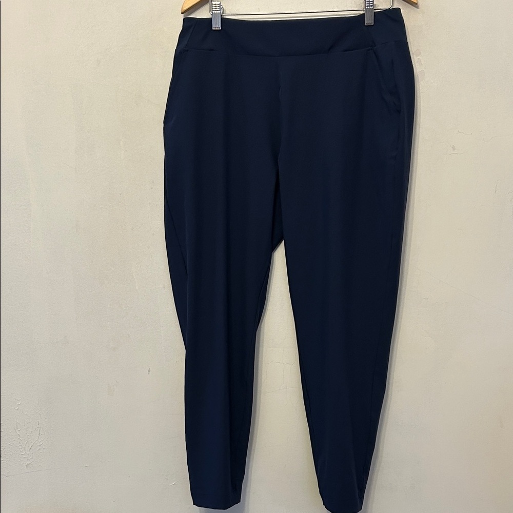 Walter Hagen navy blue athletic pants Size L EUC
